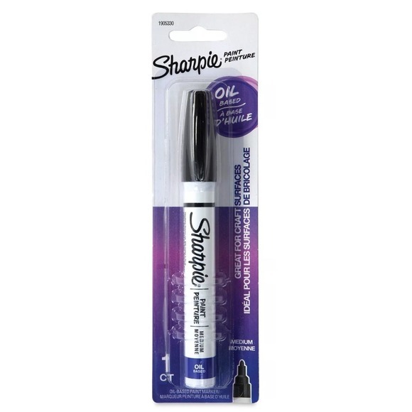 Sharpie Paint Pen Oil Based Medium tip 3-Pack - Picture 2 of 3